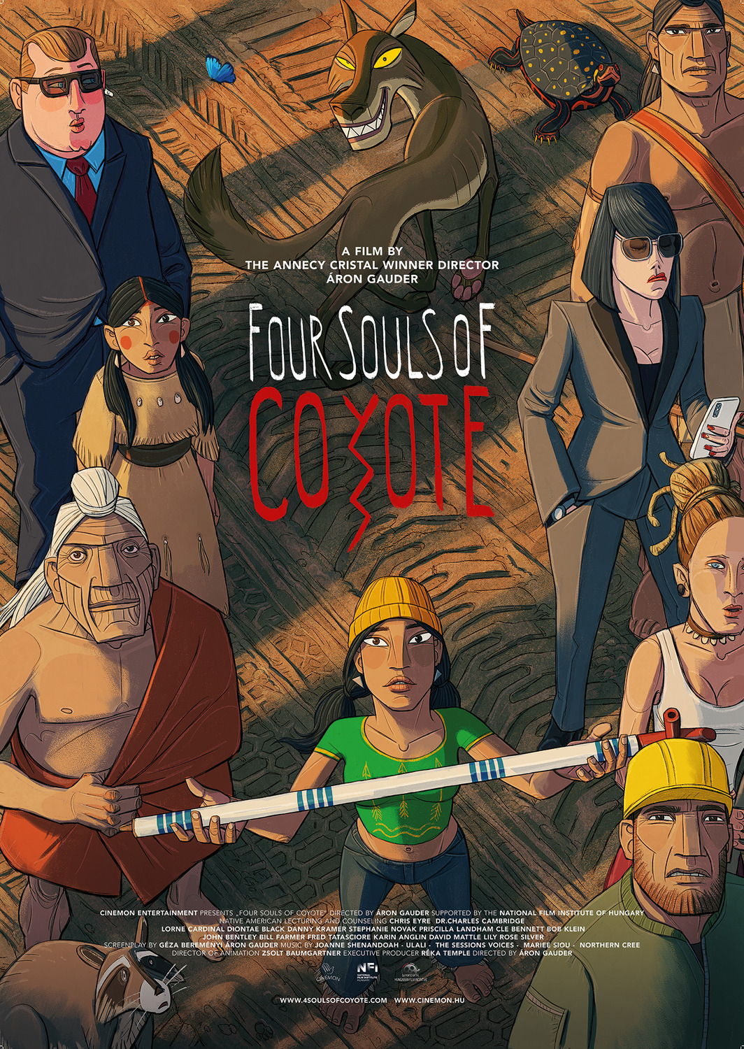 Extra Large Movie Poster Image for Four Souls of Coyote (#1 of 2)