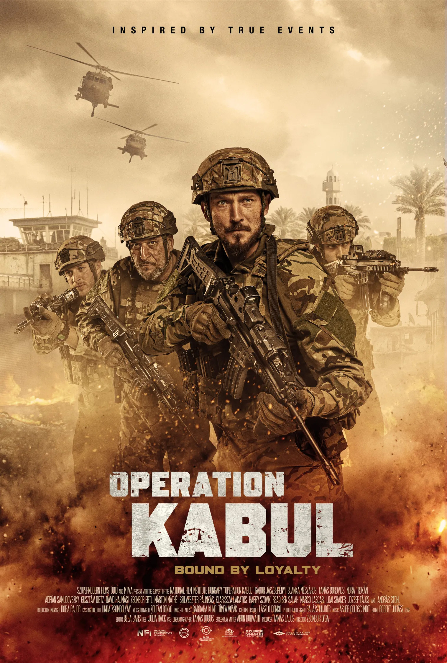 Mega Sized Movie Poster Image for Sárkányok Kabul felett (#2 of 2)