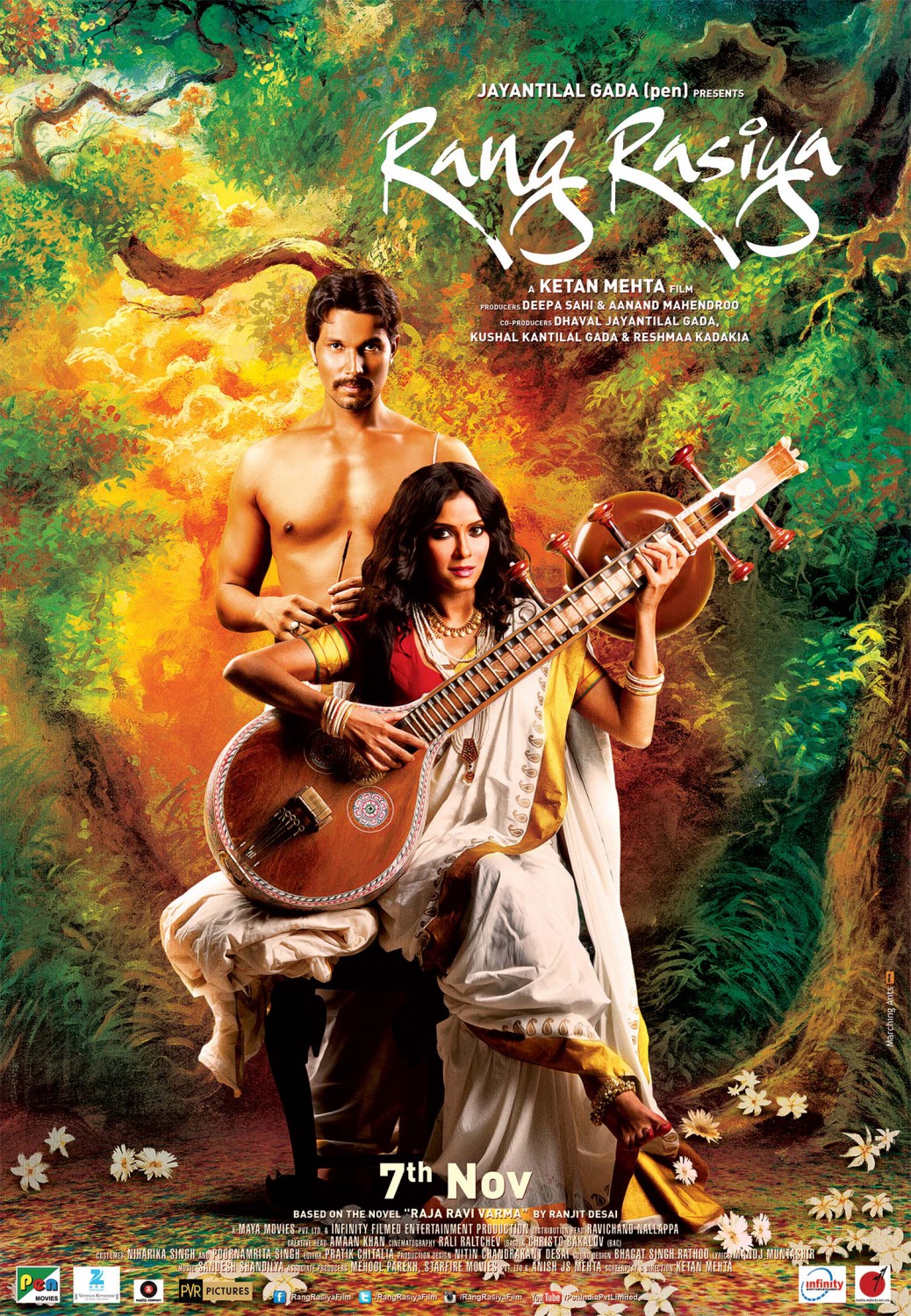 Extra Large Movie Poster Image for Rang rasiya (#8 of 9)