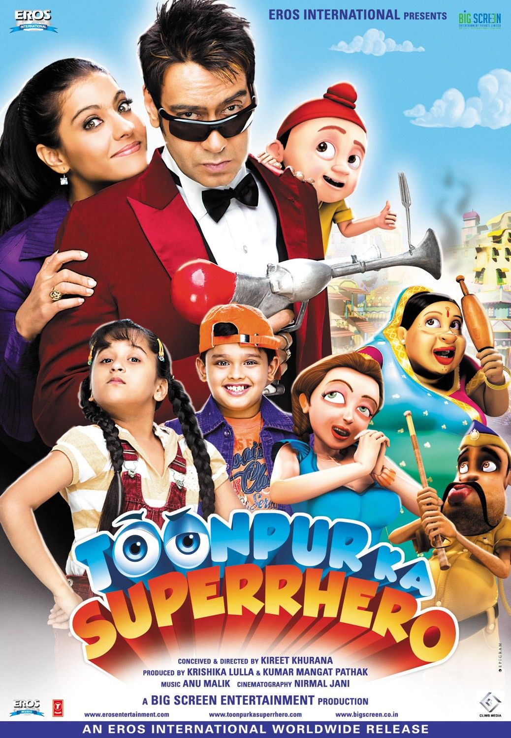 Extra Large Movie Poster Image for Toonpur Ka Superhero (#1 of 4)