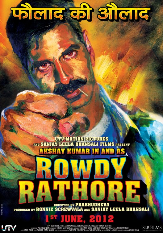 Rowdy Rathore Movie Poster