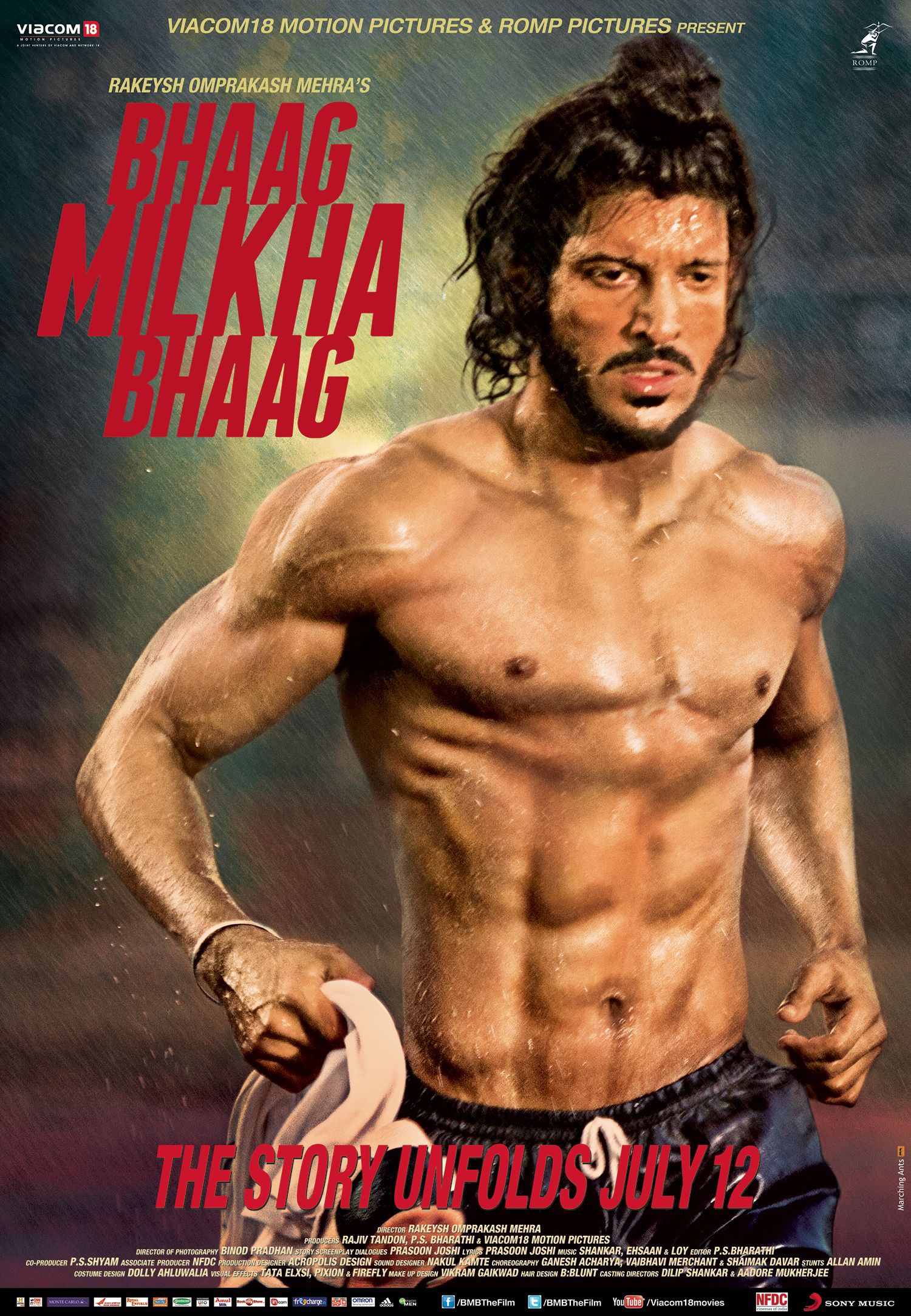 Mega Sized Movie Poster Image for Bhaag Milkha Bhaag (#3 of 7)