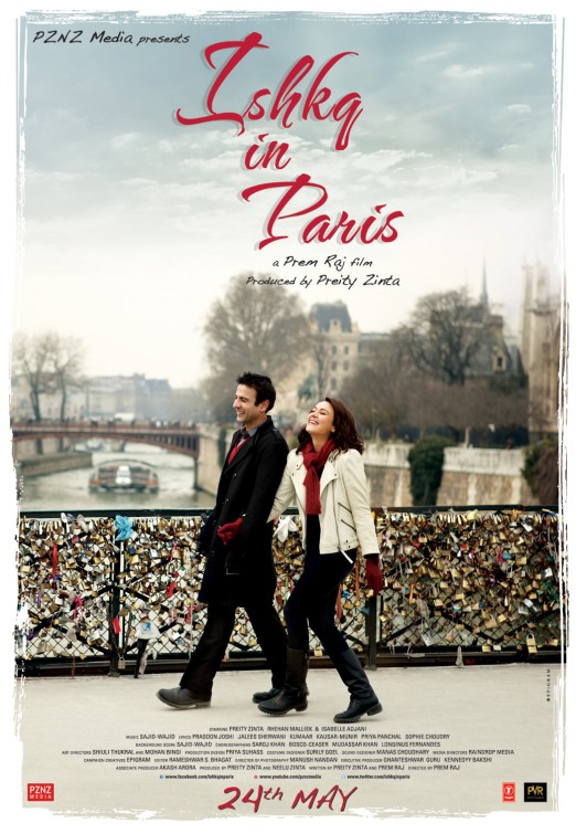 Ishkq in Paris Movie Poster