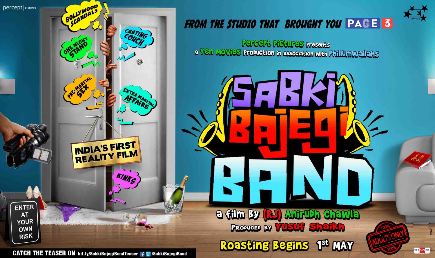 Extra Large Movie Poster Image for Sabki Bajegi Band (#22 of 24)