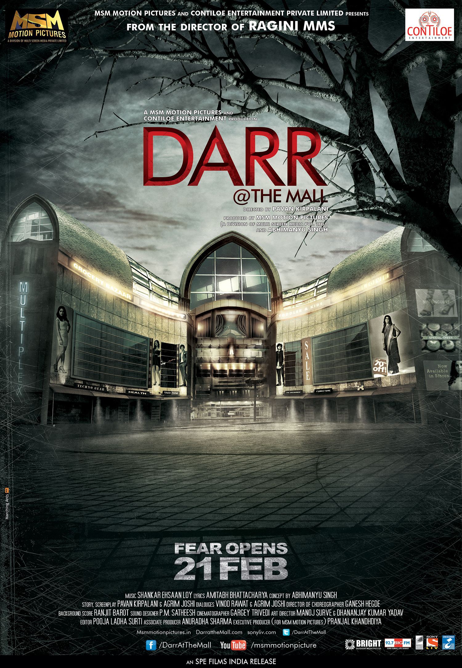 Mega Sized Movie Poster Image for Darr @ the Mall (#3 of 8)