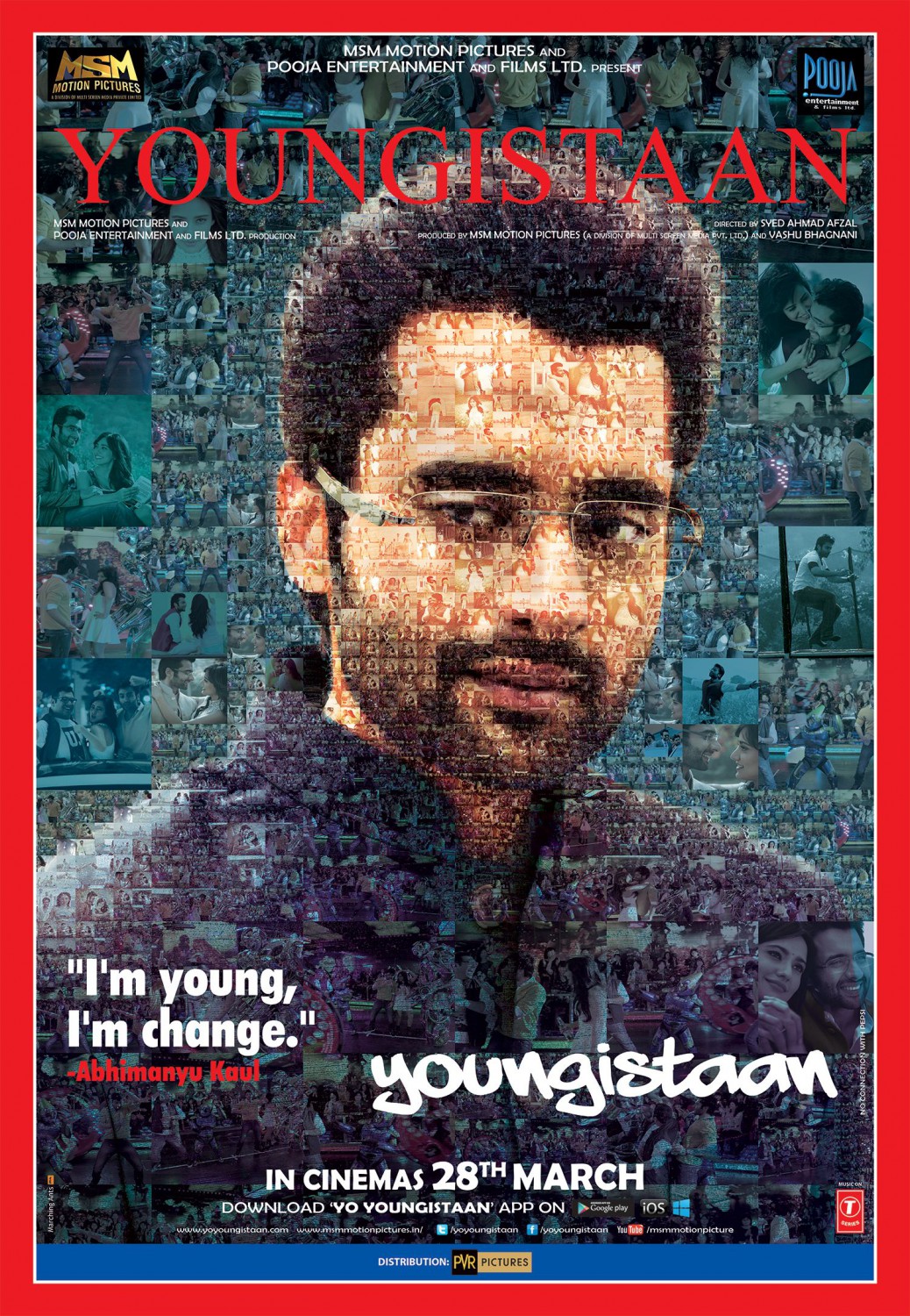 Extra Large Movie Poster Image for Youngistaan (#3 of 6)