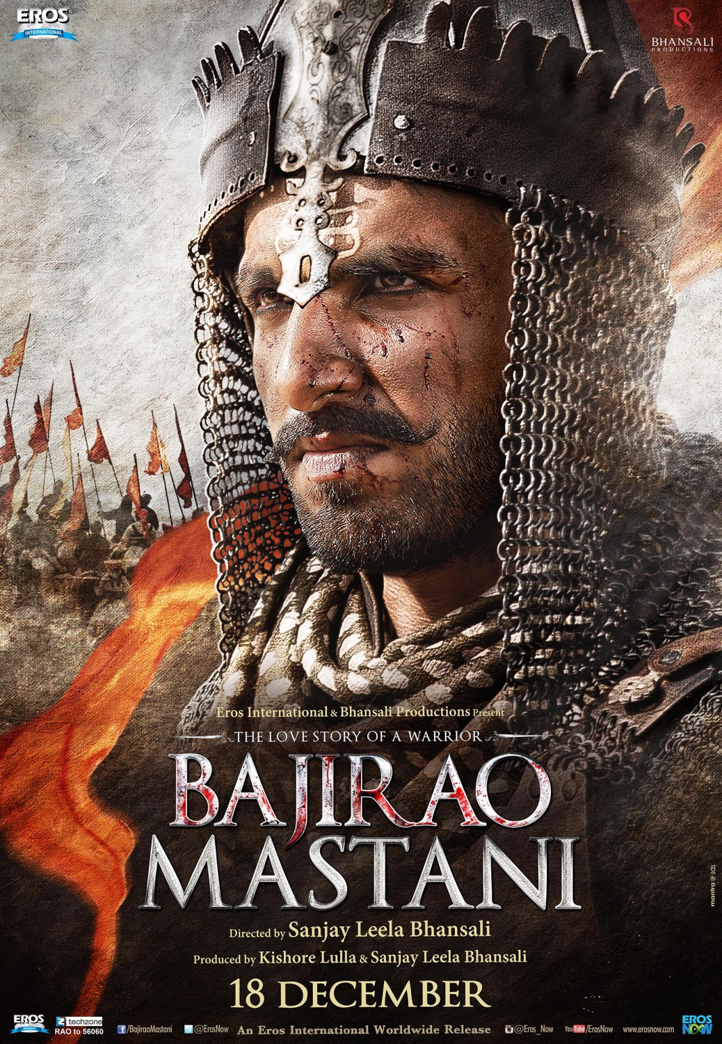Extra Large Movie Poster Image for Bajirao Mastani (#3 of 12)