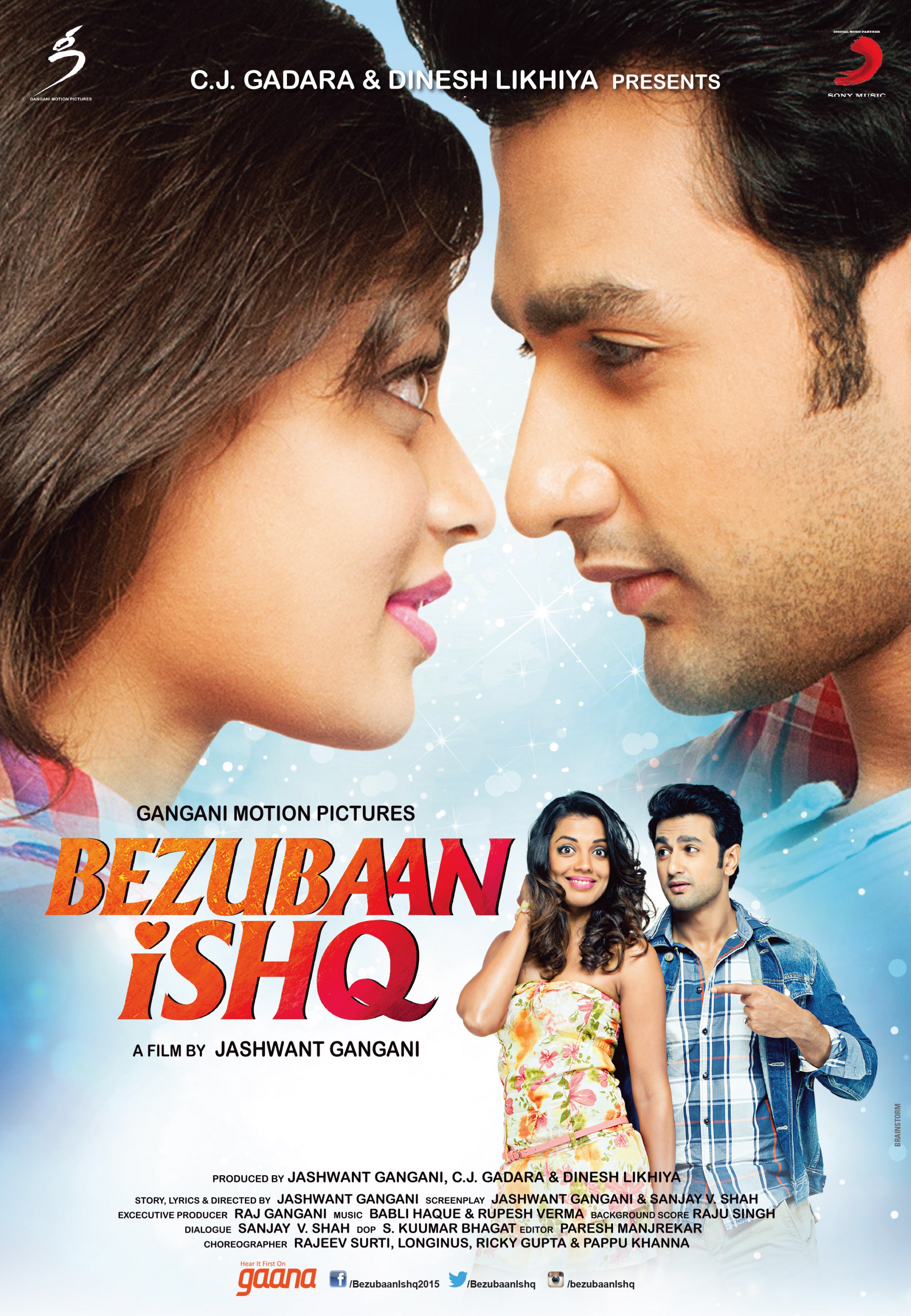 Mega Sized Movie Poster Image for Bezubaan Ishq (#1 of 4)