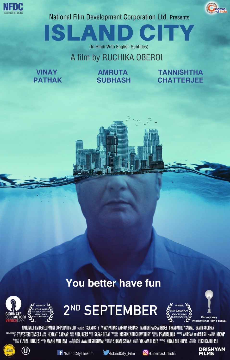Extra Large Movie Poster Image for Island City (#1 of 3)
