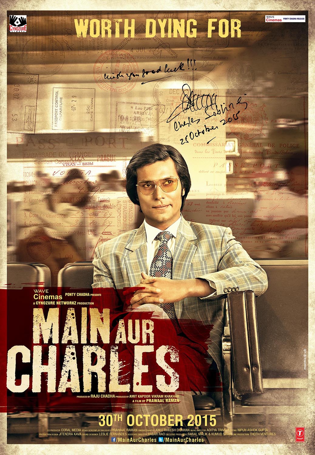 Extra Large Movie Poster Image for Main Aur Charles (#1 of 3)
