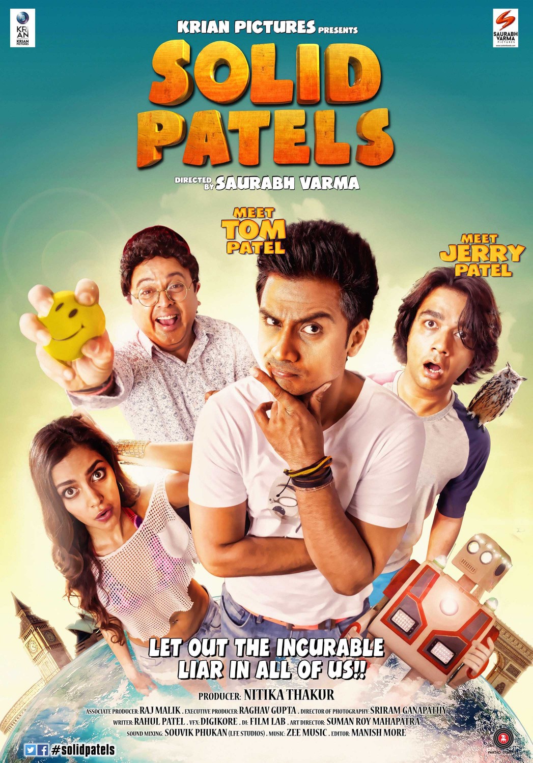 Extra Large Movie Poster Image for Solid Patels (#2 of 8)