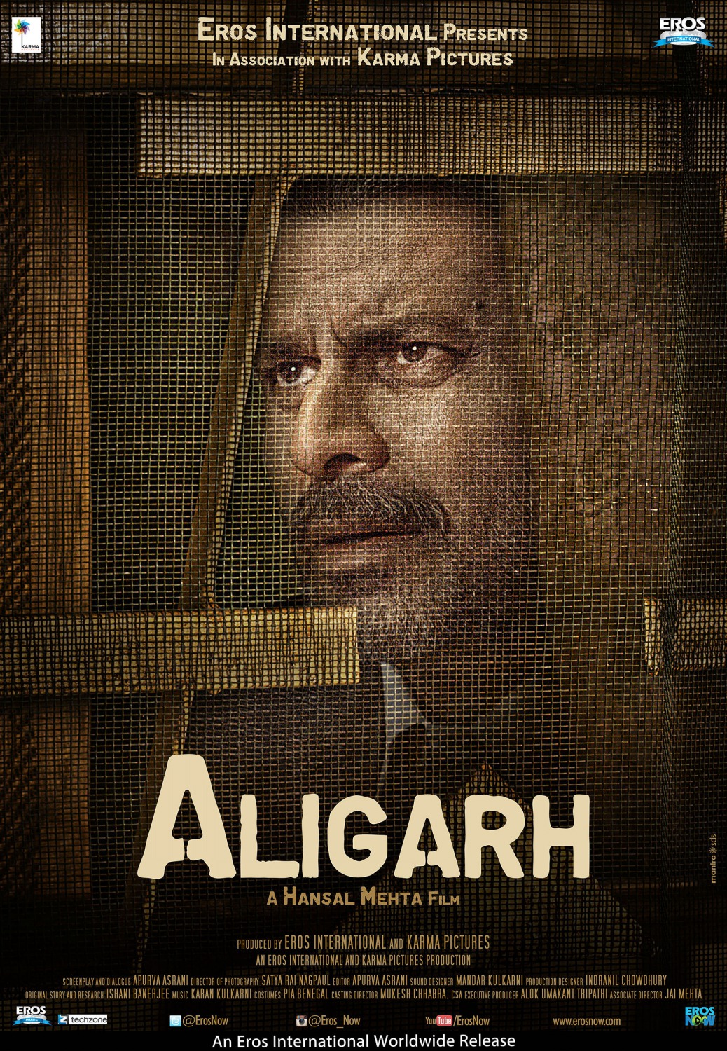 Extra Large Movie Poster Image for Aligarh (#1 of 3)