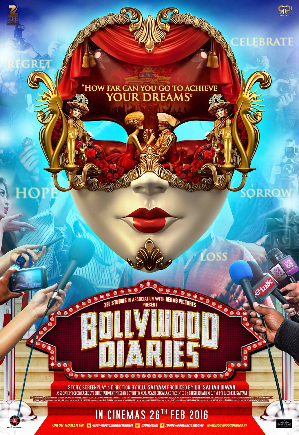 Extra Large Movie Poster Image for Bollywood Diaries (#10 of 11)
