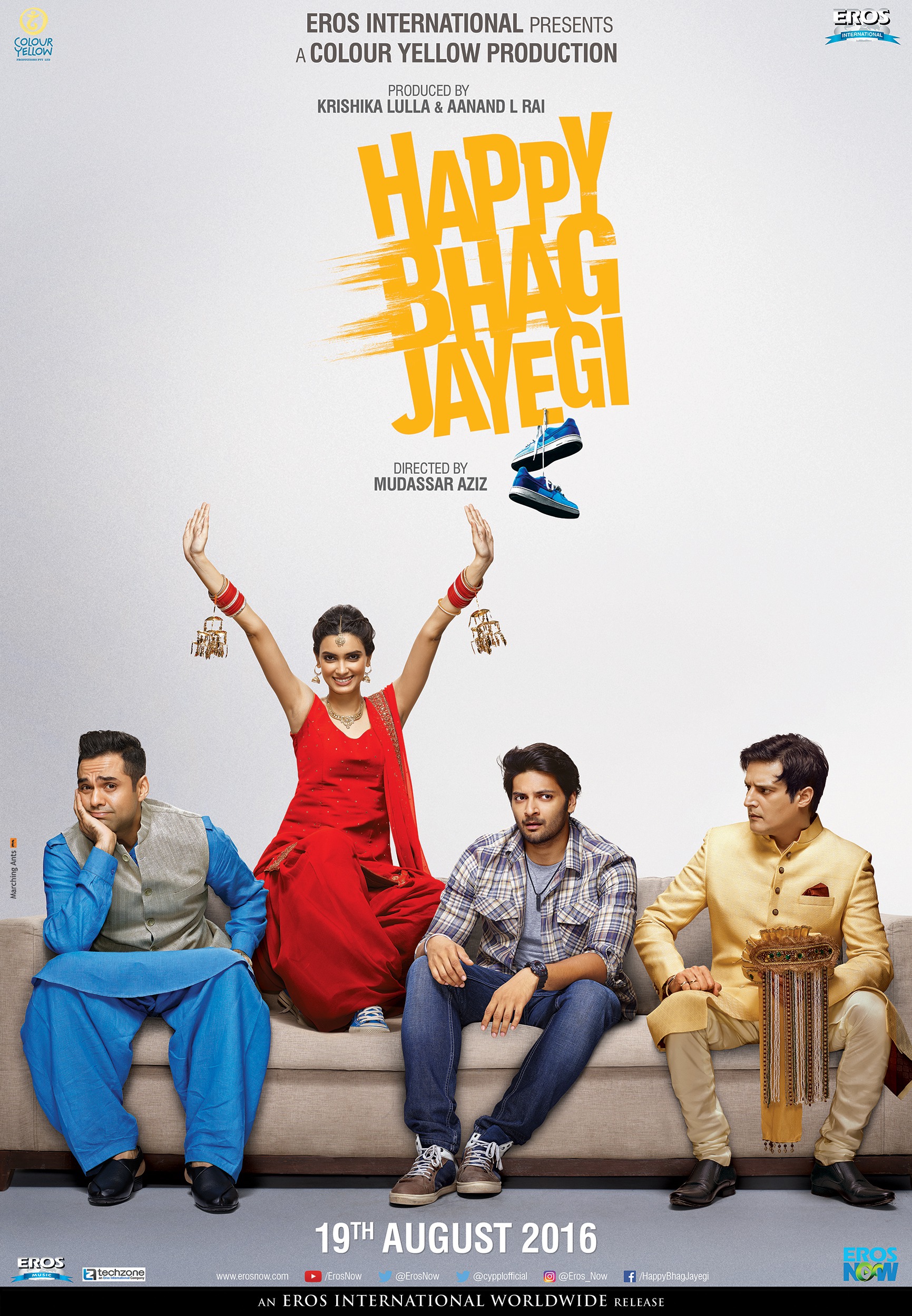 Mega Sized Movie Poster Image for Happy Bhag Jayegi (#3 of 9)