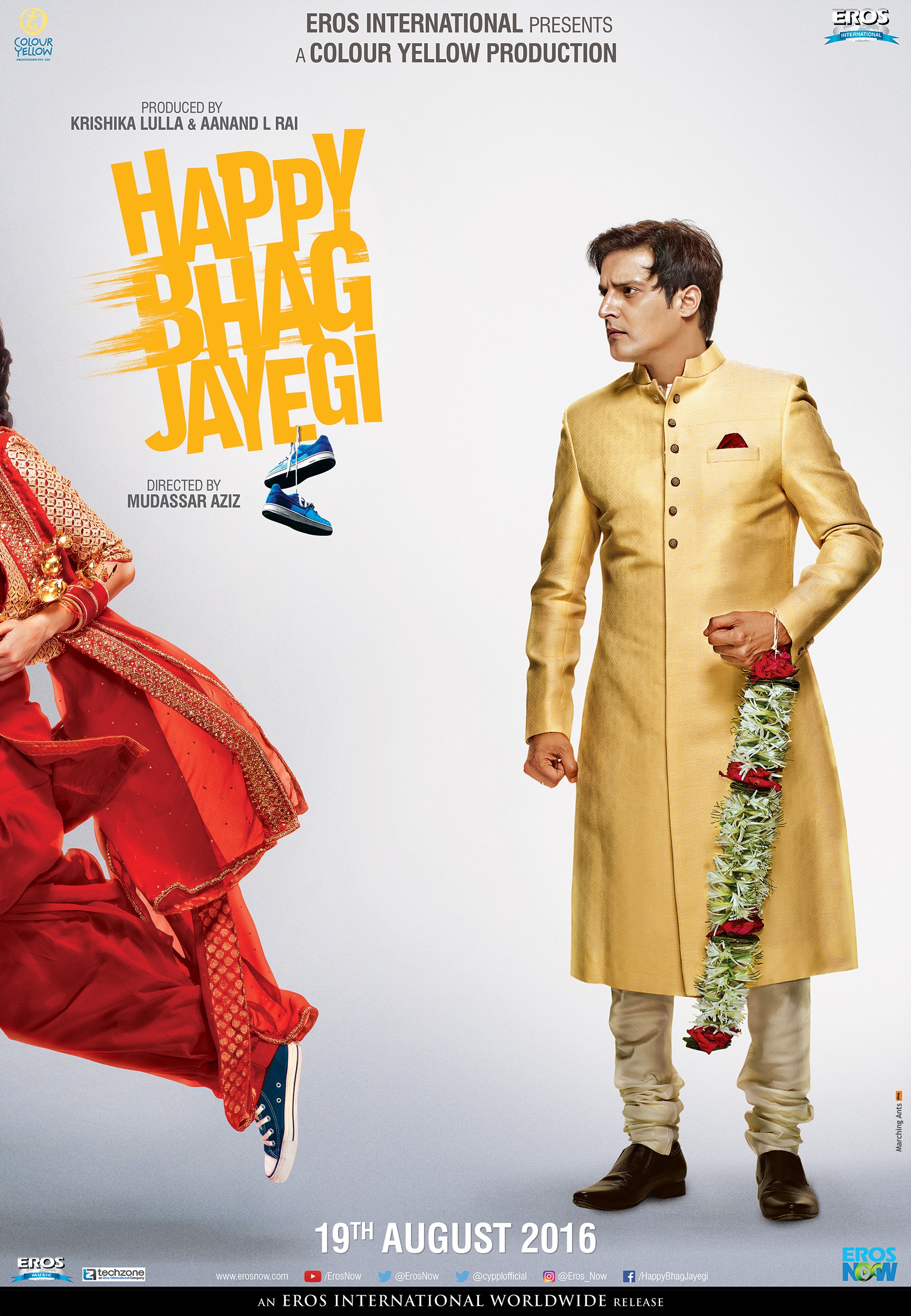 Mega Sized Movie Poster Image for Happy Bhag Jayegi (#5 of 9)