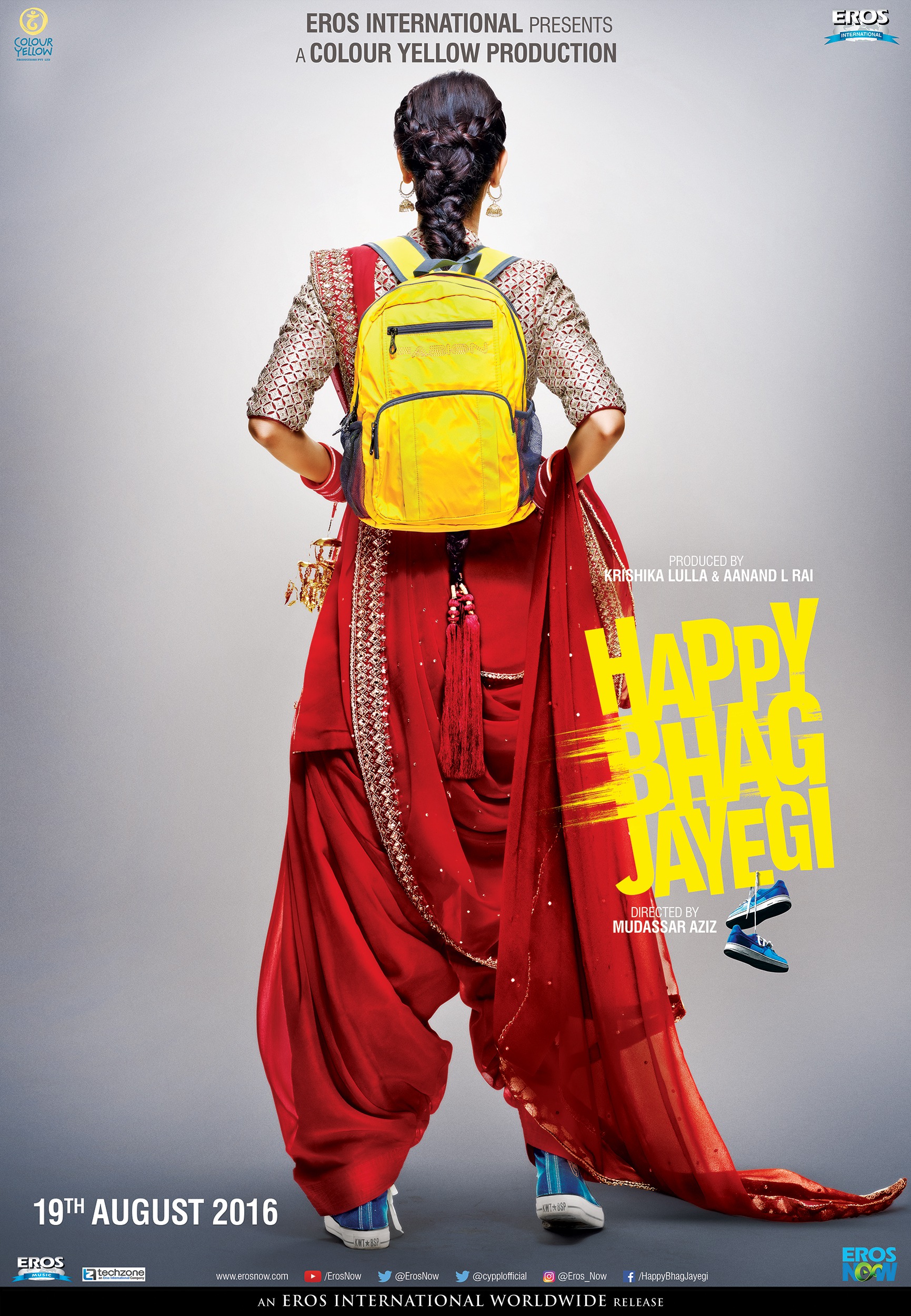 Mega Sized Movie Poster Image for Happy Bhag Jayegi (#7 of 9)