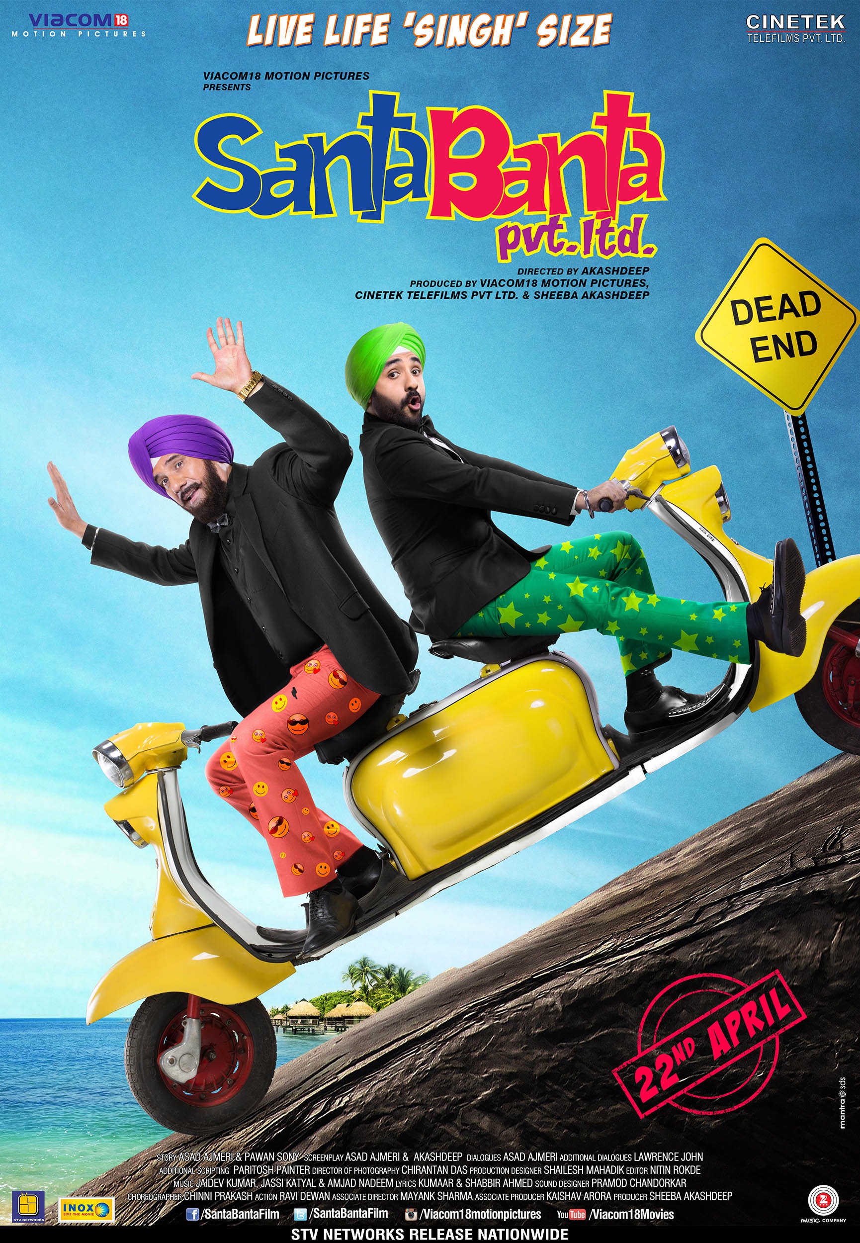 Mega Sized Movie Poster Image for Santa Banta Pvt Ltd (#1 of 2)