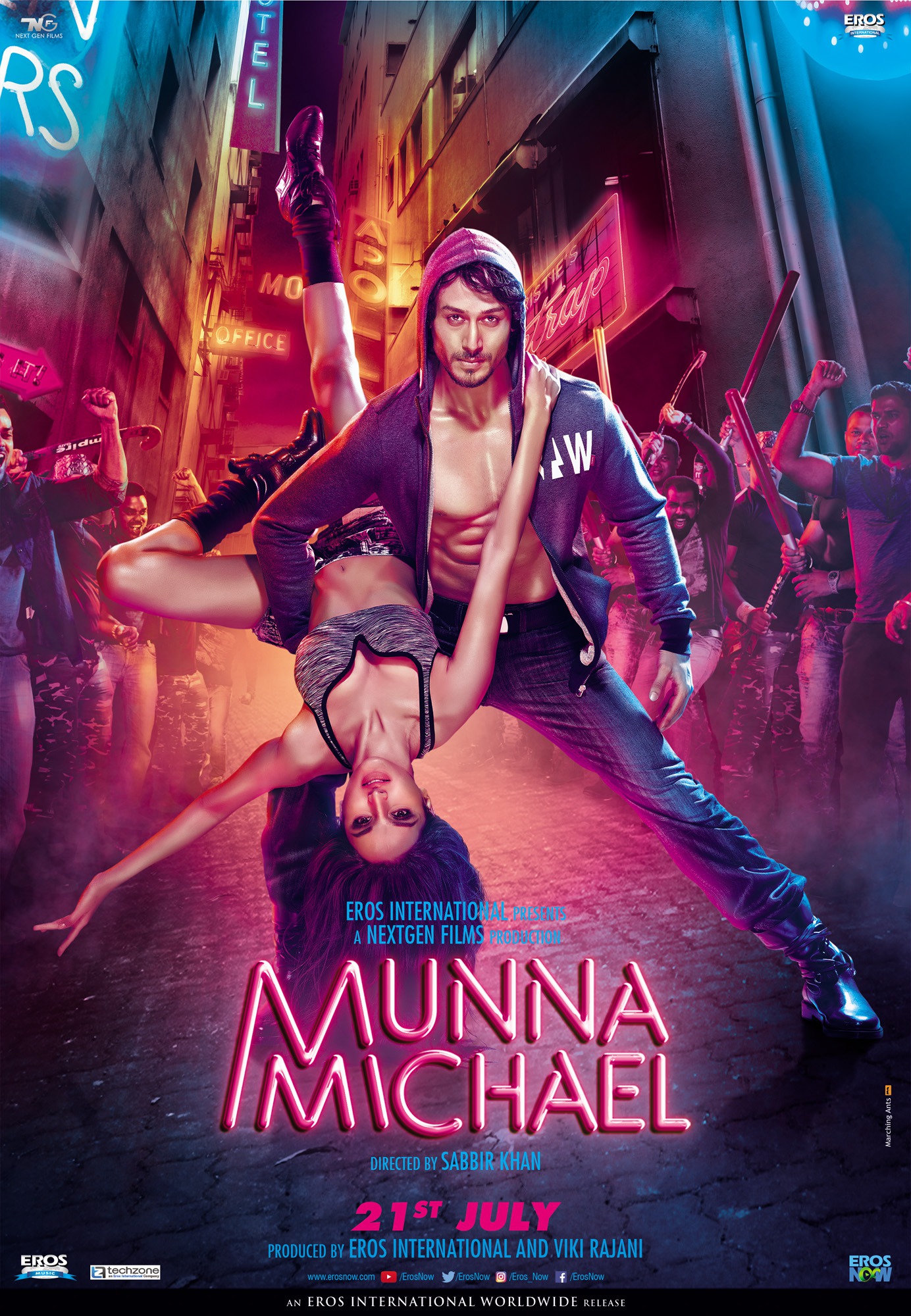 Mega Sized Movie Poster Image for Munna Michael (#6 of 11)