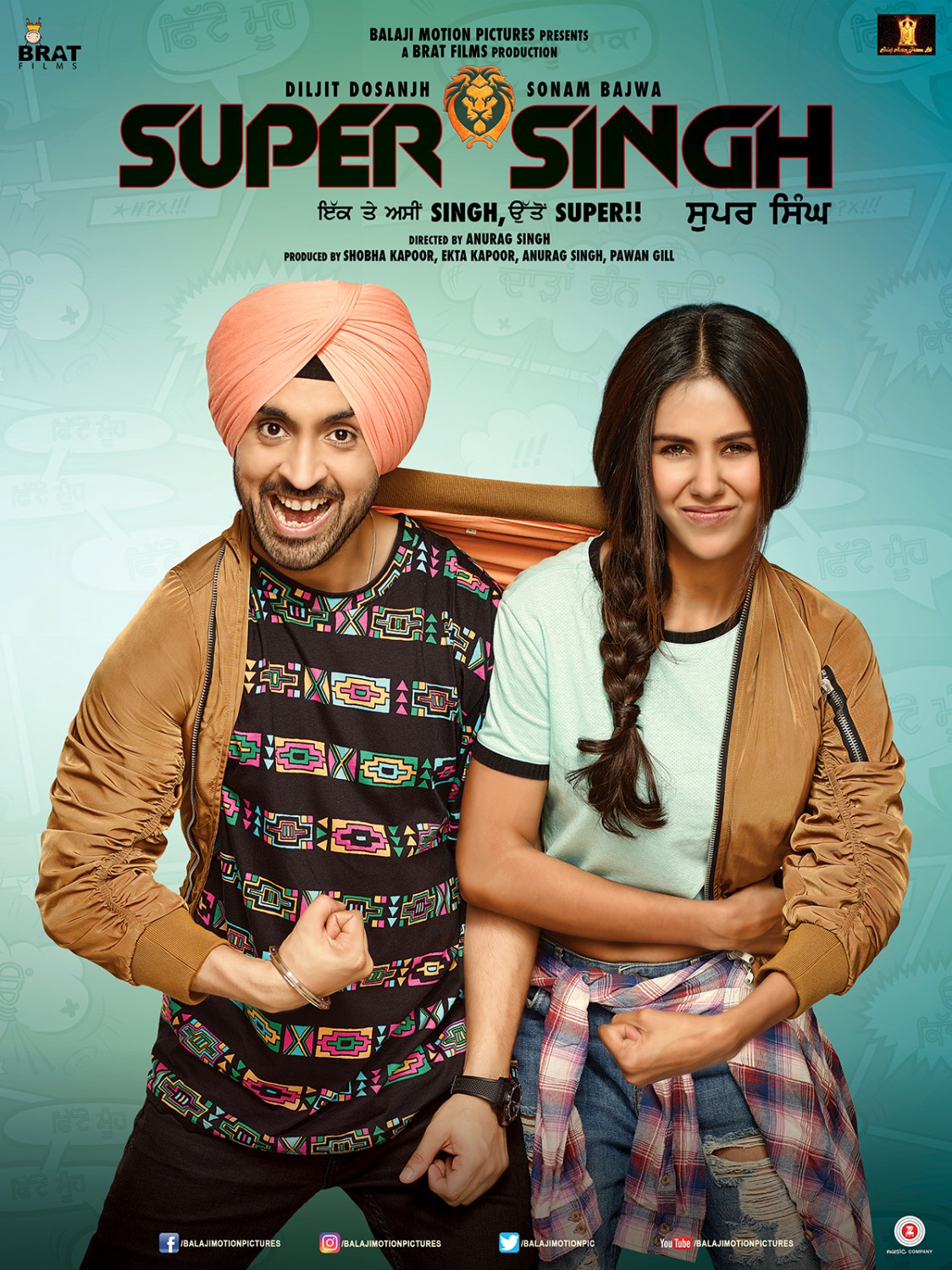 Extra Large Movie Poster Image for Super Singh (#3 of 4)
