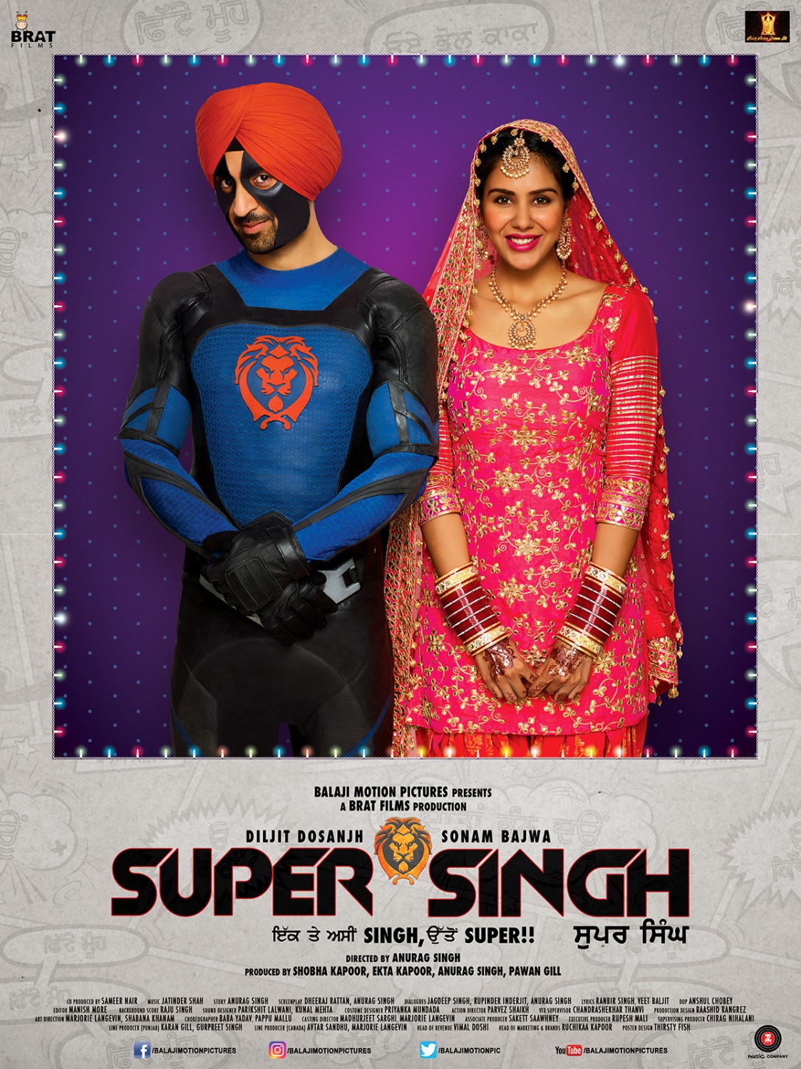 Extra Large Movie Poster Image for Super Singh (#4 of 4)