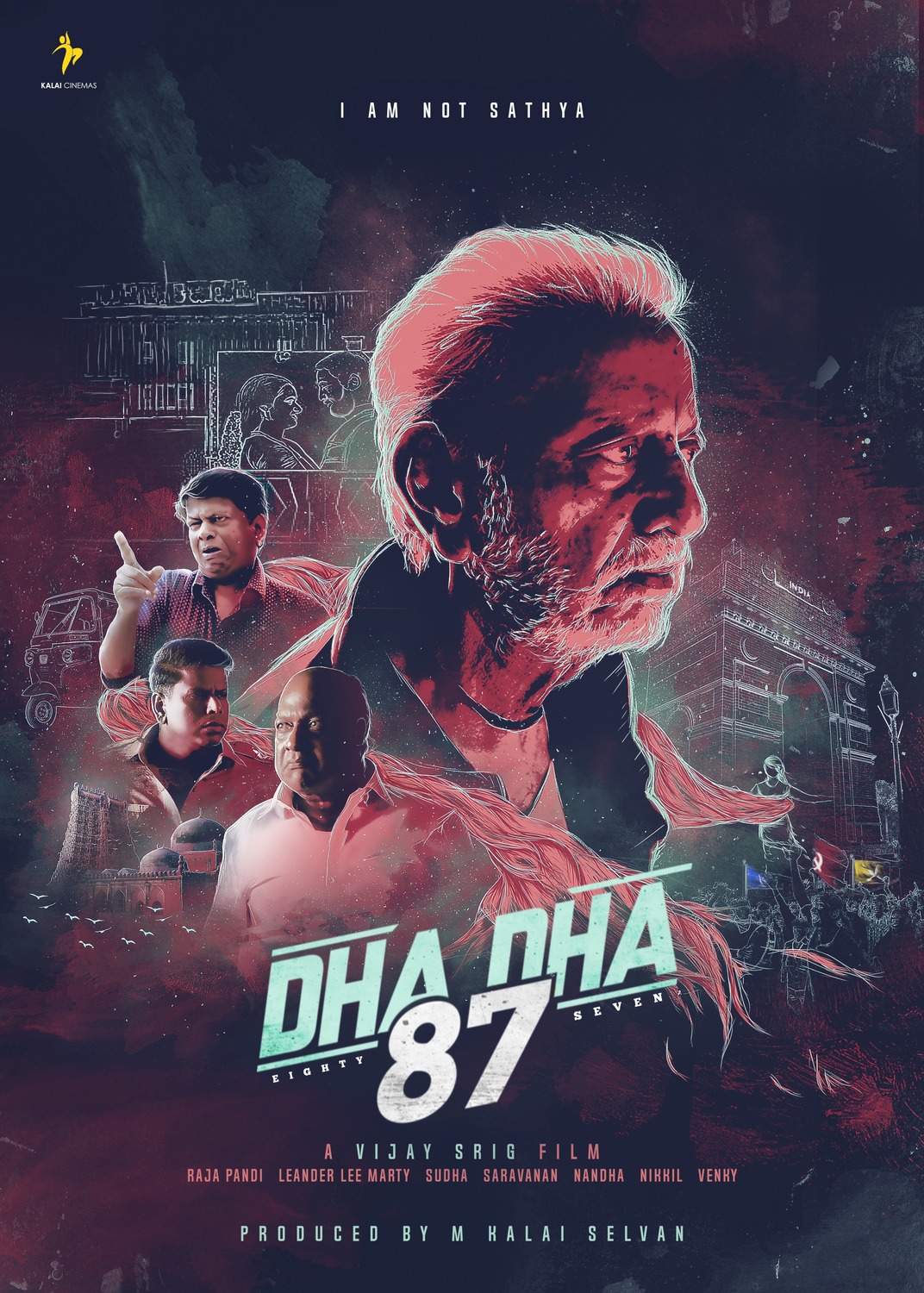 Extra Large Movie Poster Image for Dha Dha 87 (#5 of 7)