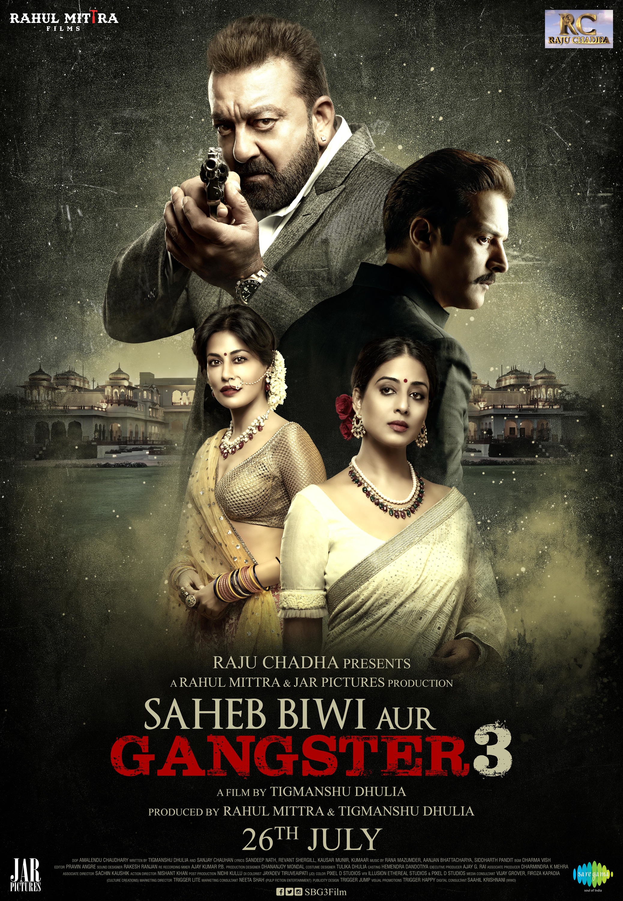 Mega Sized Movie Poster Image for Saheb Biwi Aur Gangster 3 (#1 of 4)