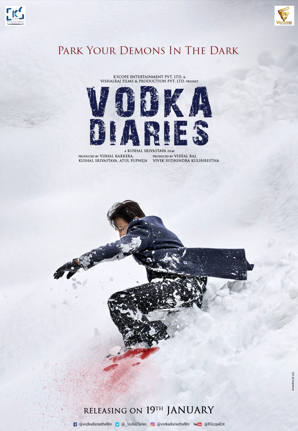 Extra Large Movie Poster Image for Vodka Diaries (#1 of 2)