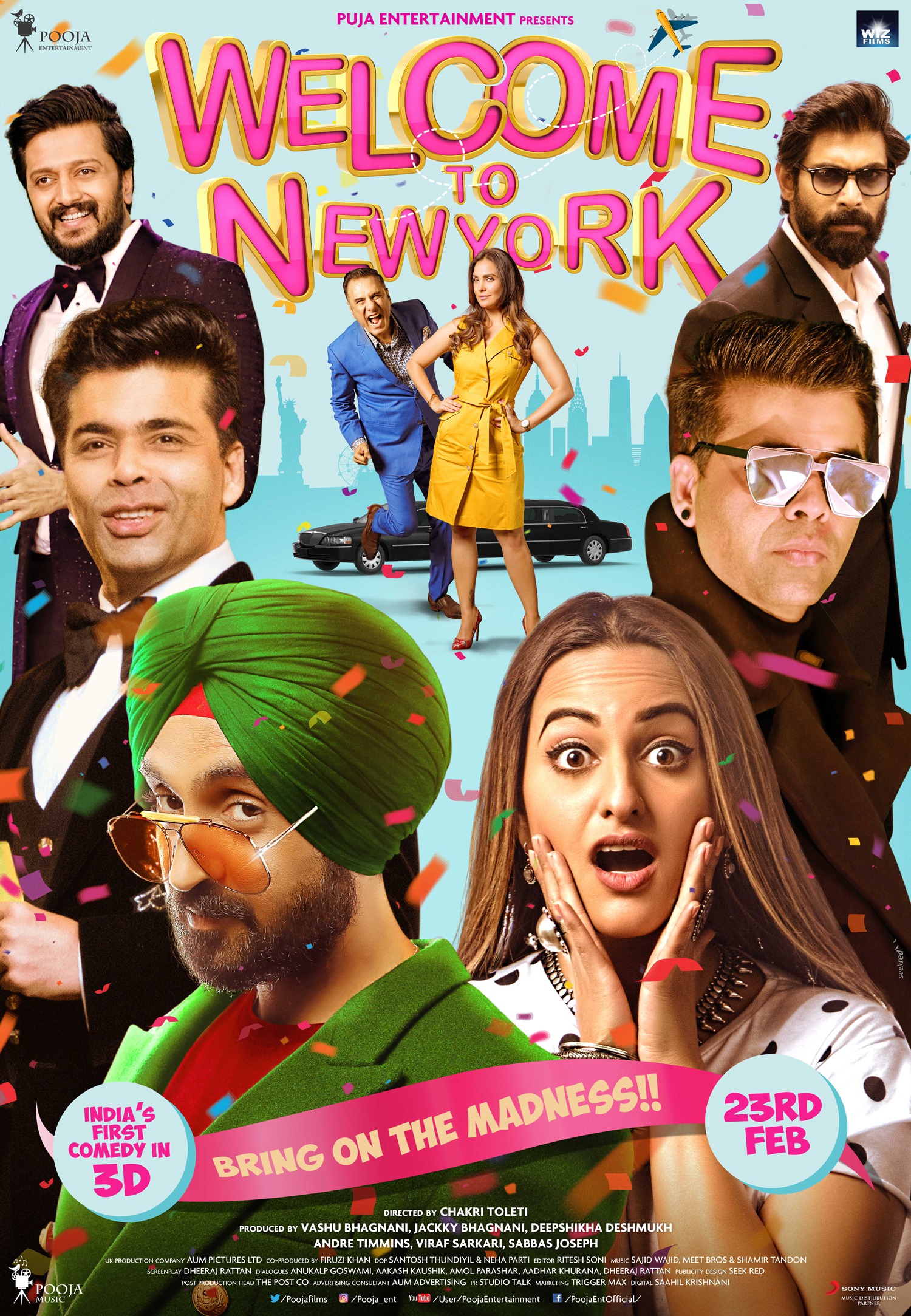 Mega Sized Movie Poster Image for Welcome to New York (#3 of 3)