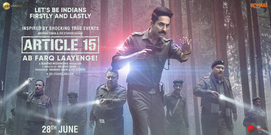 Article 15 Movie Poster