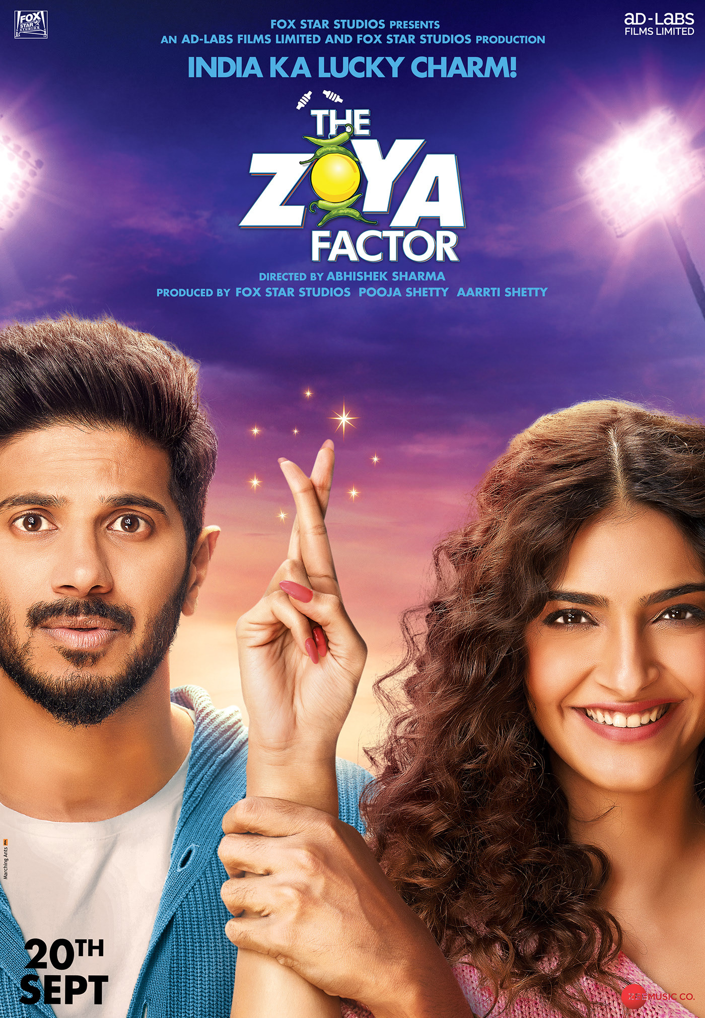 Mega Sized Movie Poster Image for The Zoya Factor (#2 of 3)