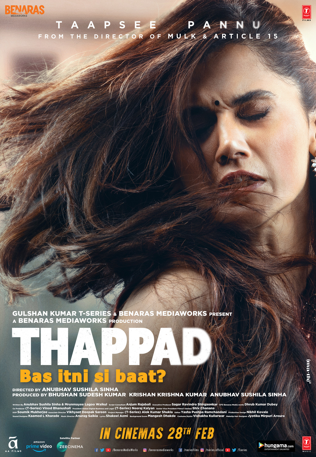 Extra Large Movie Poster Image for Thappad (#2 of 2)