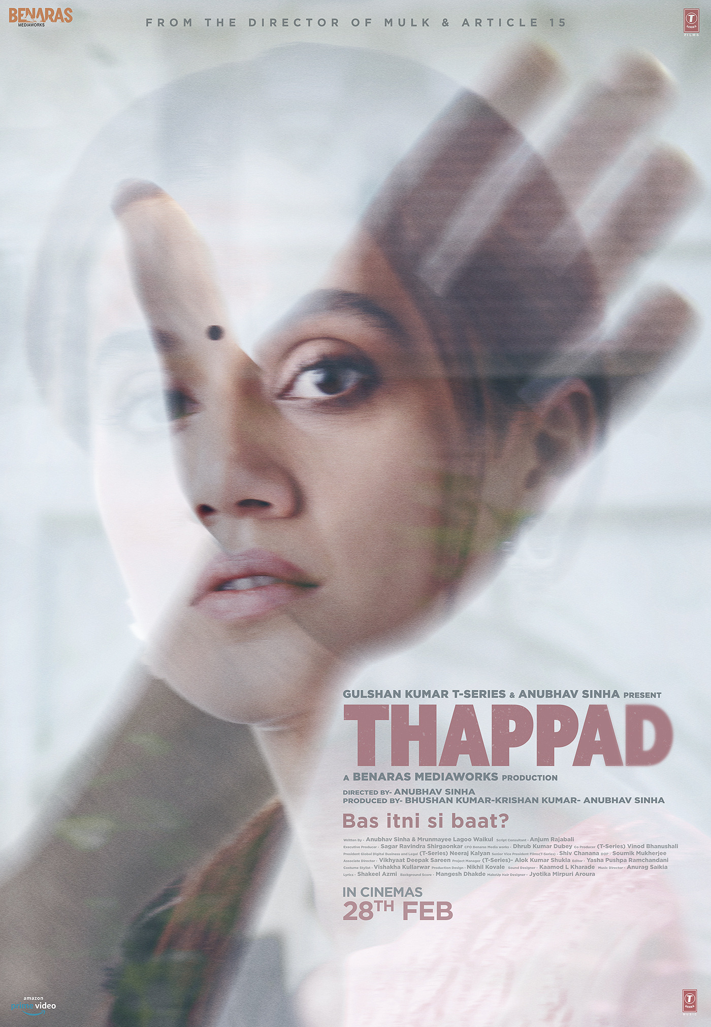 Mega Sized Movie Poster Image for Thappad (#1 of 2)