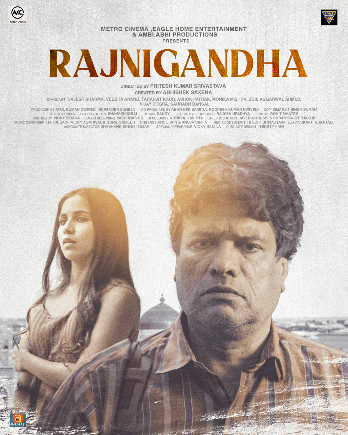 Extra Large Movie Poster Image for Rajnigandha 