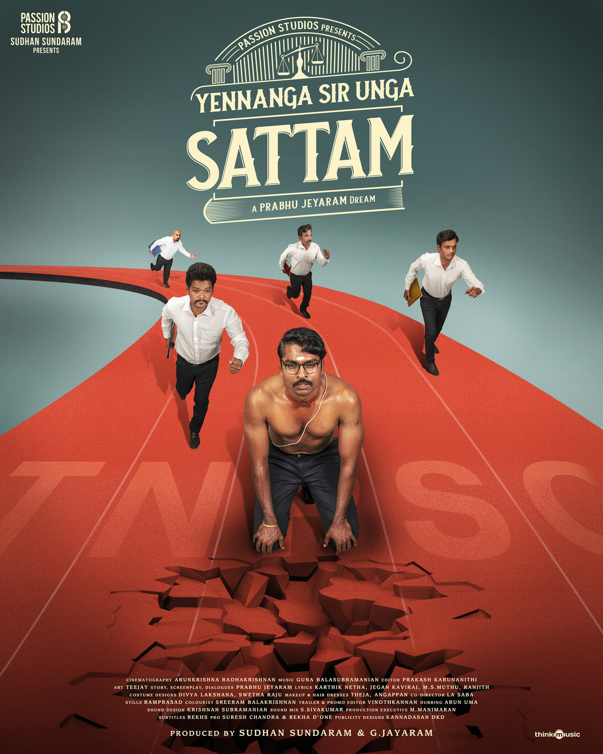 Extra Large Movie Poster Image for Yennanga Sir Unga Sattam (#3 of 4)