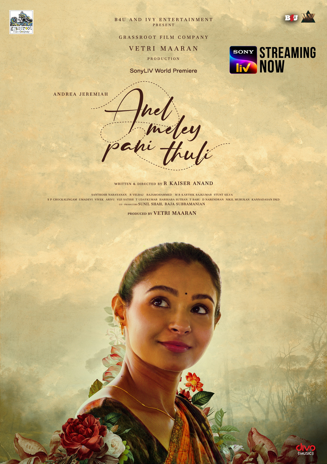 Extra Large Movie Poster Image for Anel Meley Panithuli (#3 of 7)