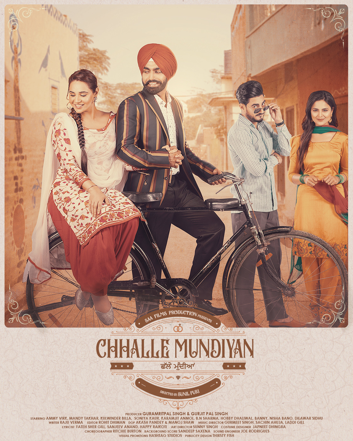 Extra Large Movie Poster Image for Chhalle Mundiyan (#2 of 3)