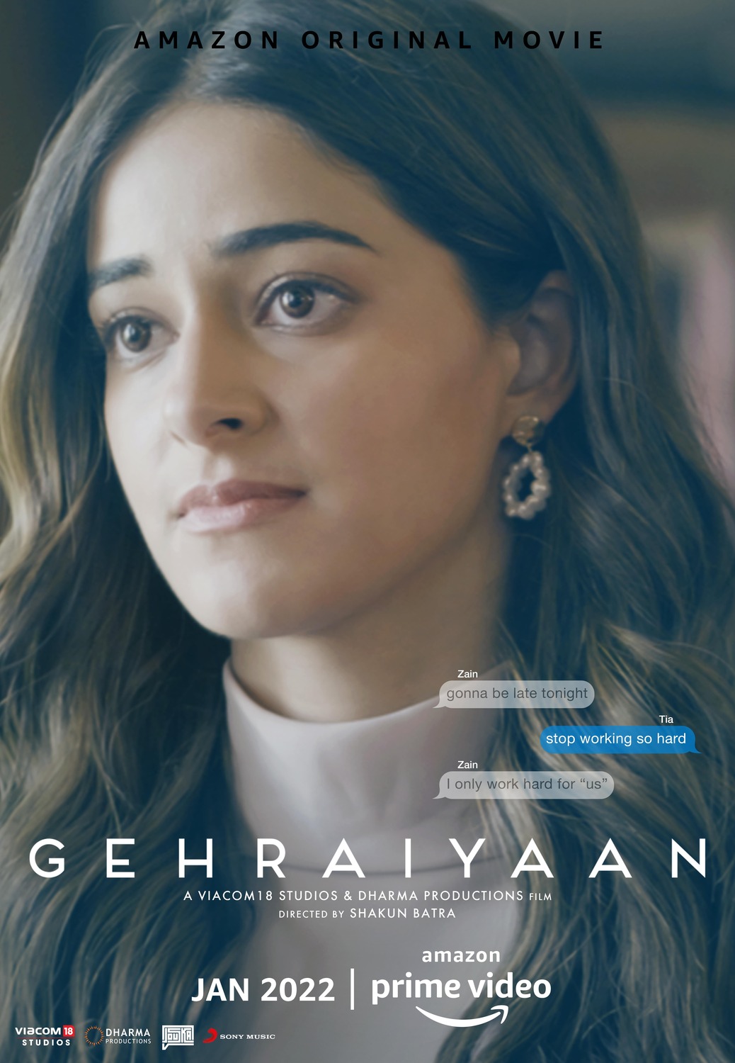 Extra Large Movie Poster Image for Gehraiyaan (#12 of 18)