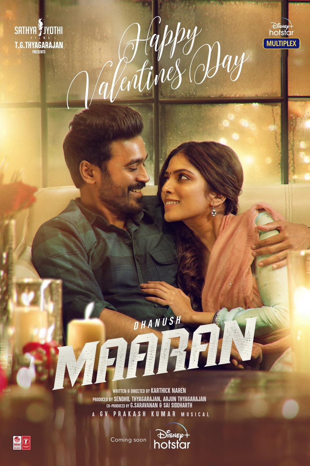 Extra Large Movie Poster Image for Maaran (#2 of 2)