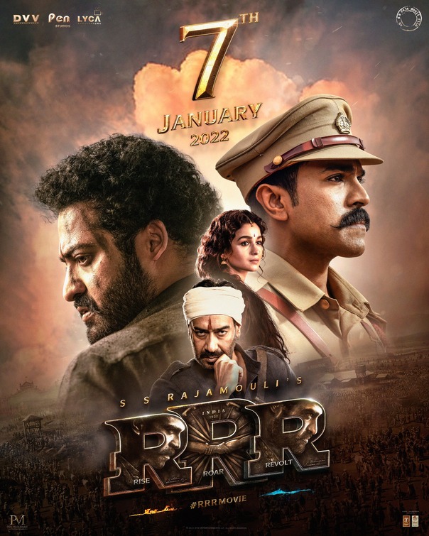 RRR Movie Poster