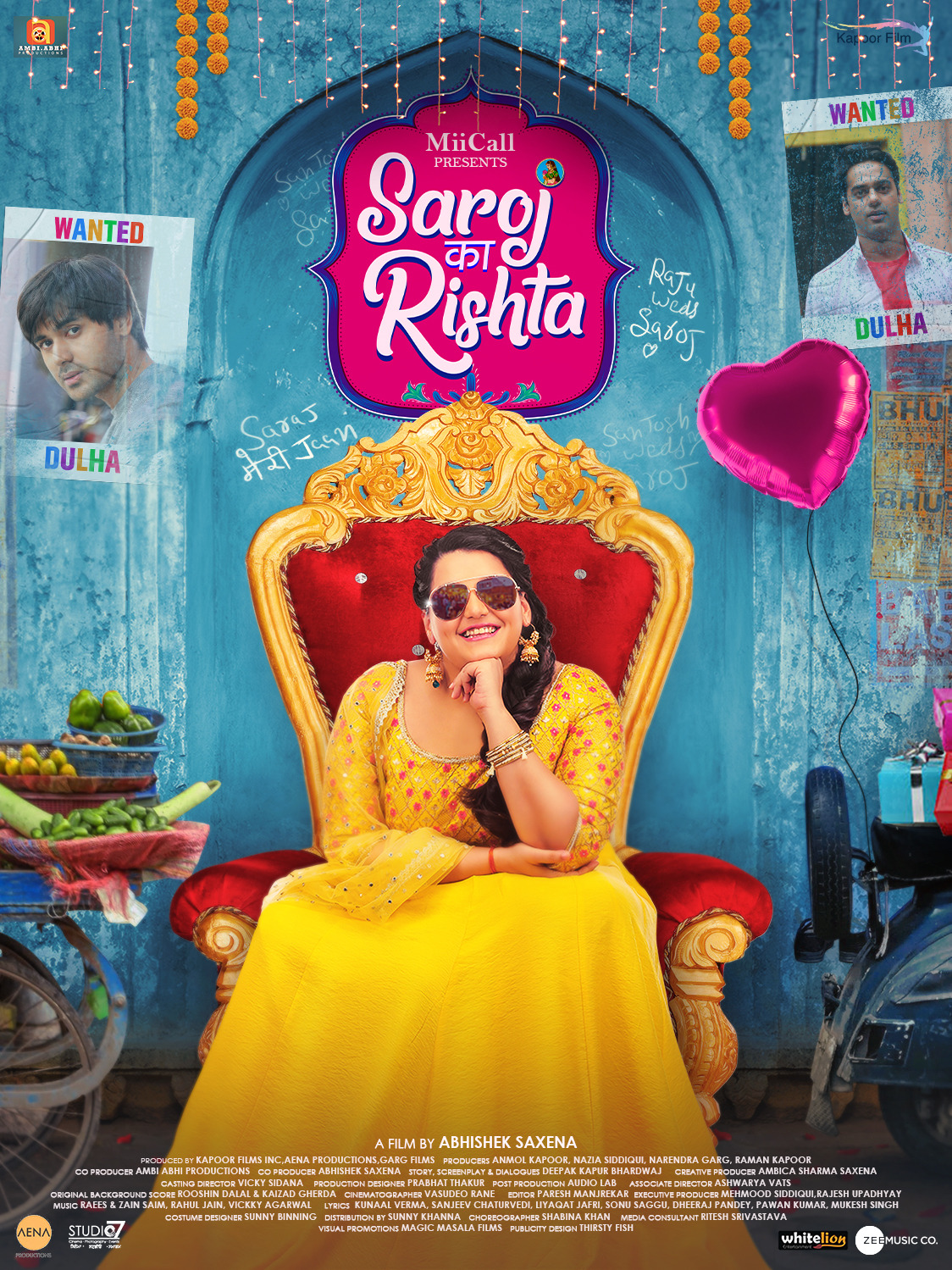 Extra Large Movie Poster Image for Saroj Ka Rishta (#2 of 2)