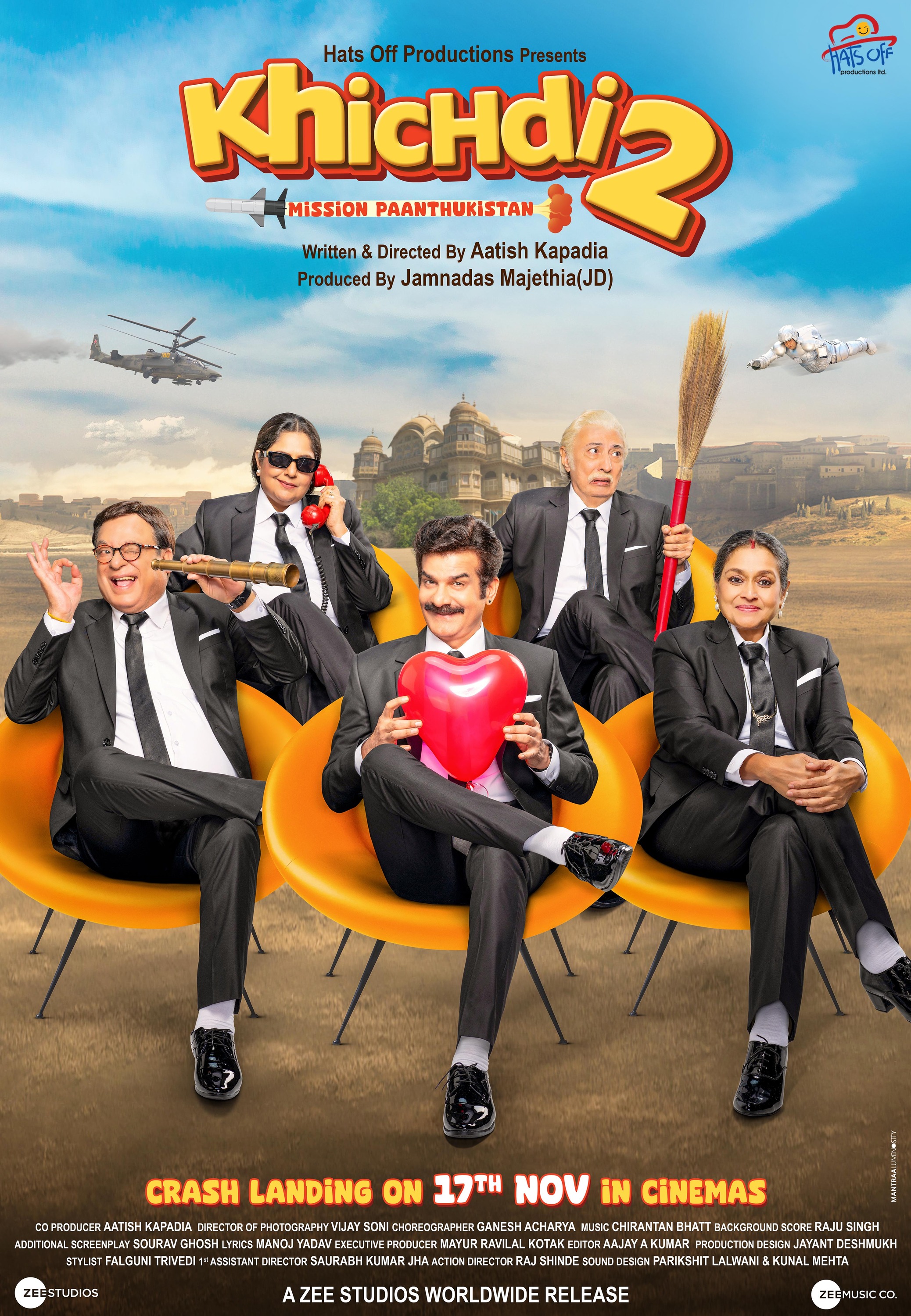 Mega Sized Movie Poster Image for Khichdi 2 (#2 of 3)