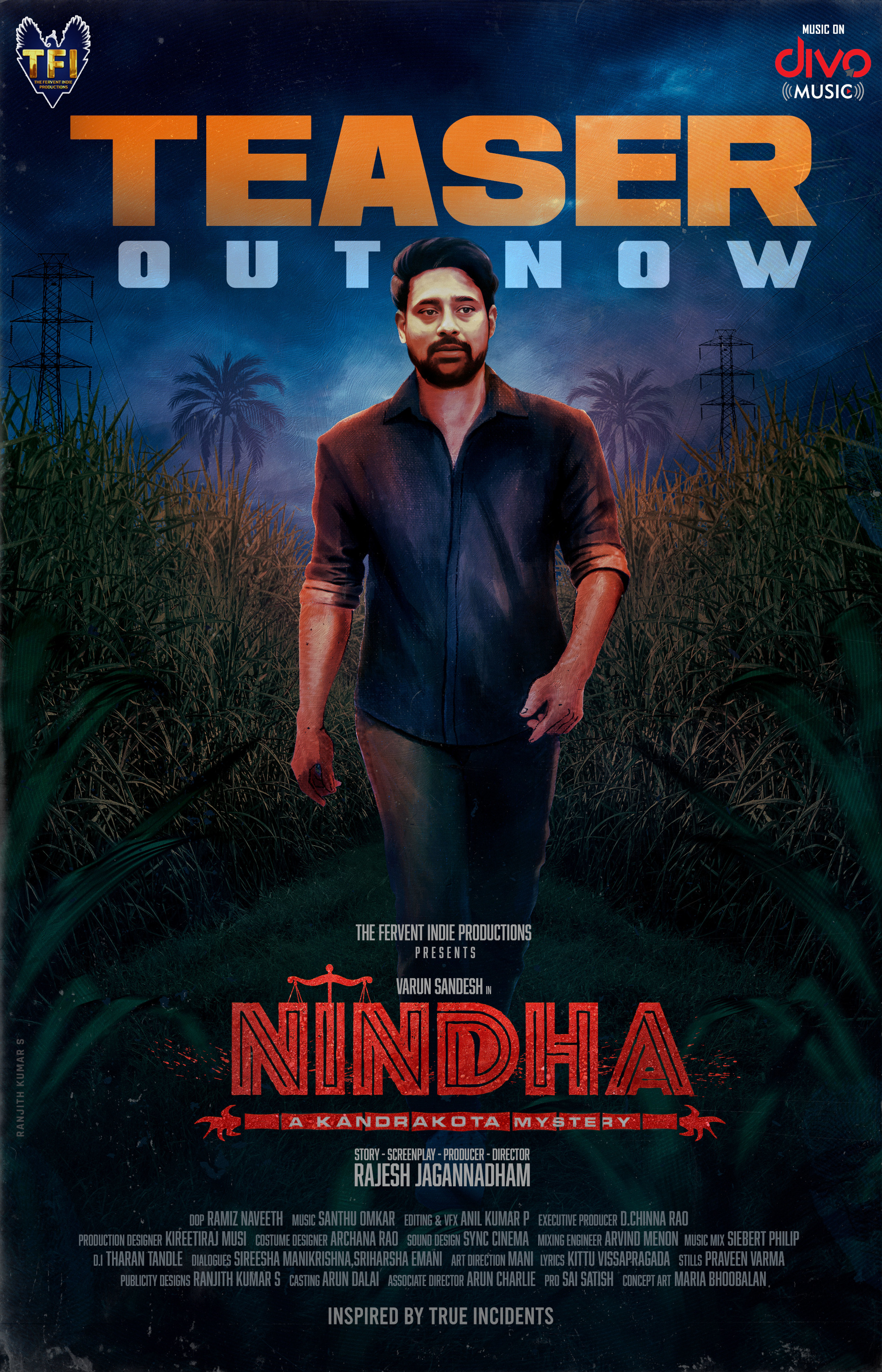 Mega Sized Movie Poster Image for Nindha (#11 of 13)