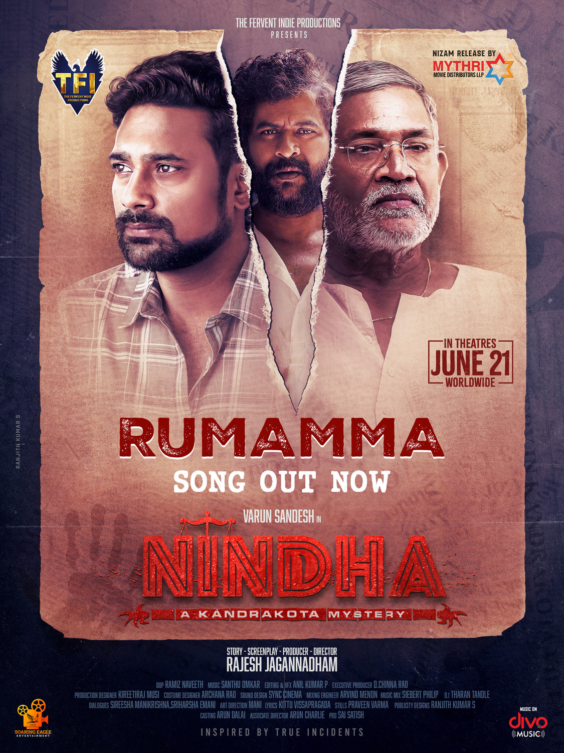 Extra Large Movie Poster Image for Nindha (#7 of 13)