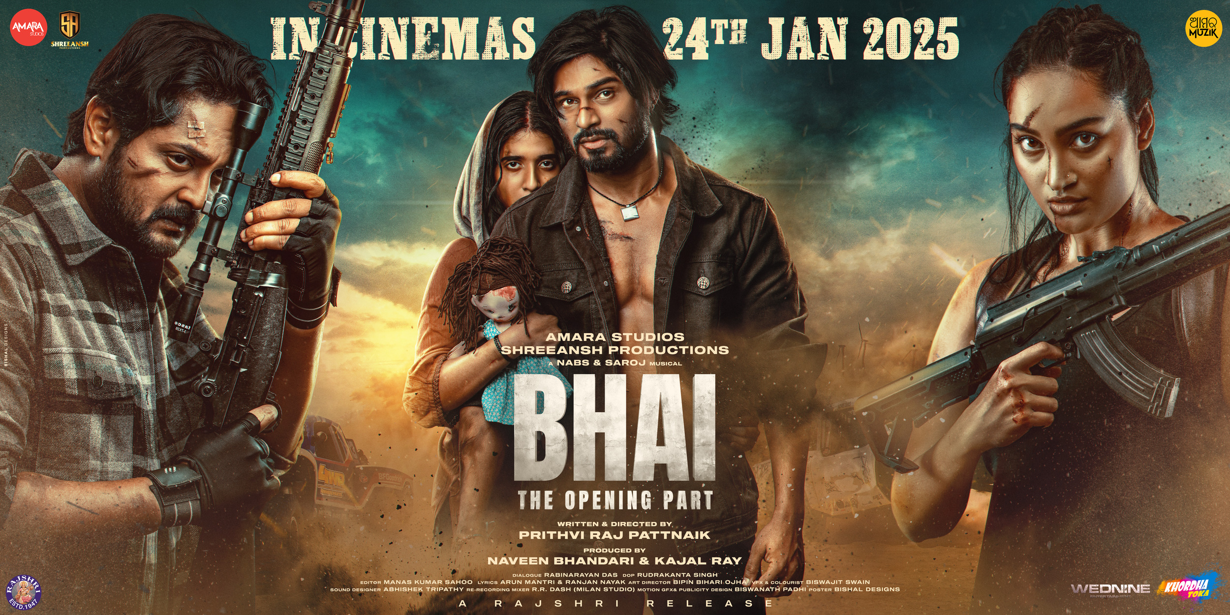 Mega Sized Movie Poster Image for BHAI: The Opening Part (#3 of 3)