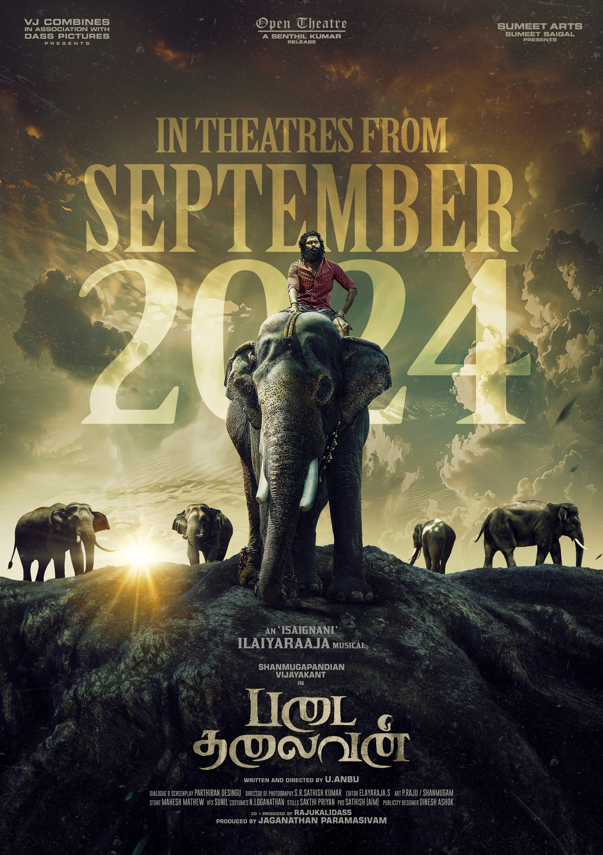 Mega Sized Movie Poster Image for Padai Thalaivan 