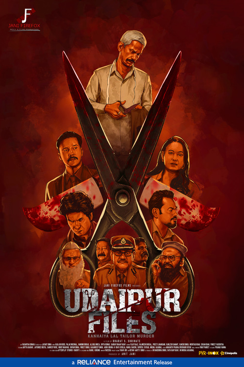 Udaipur files Kanhaiya Lal tailor murder Movie Poster