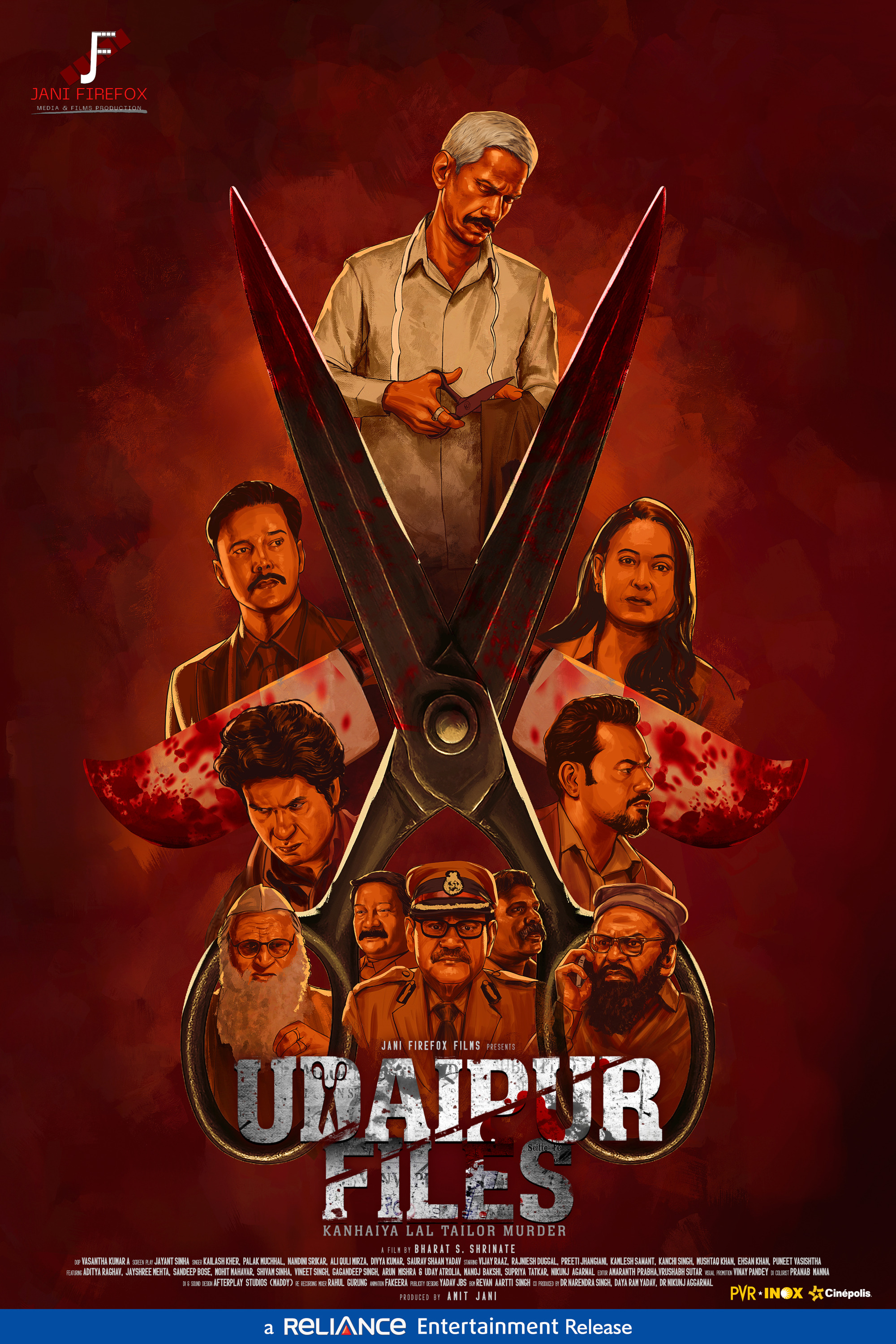 Mega Sized Movie Poster Image for Udaipur files Kanhaiya Lal tailor murder (#1 of 2)