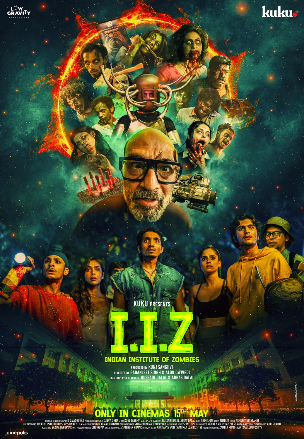 Extra Large Movie Poster Image for IIZ: Indian Institute of Zombies (#1 of 2)