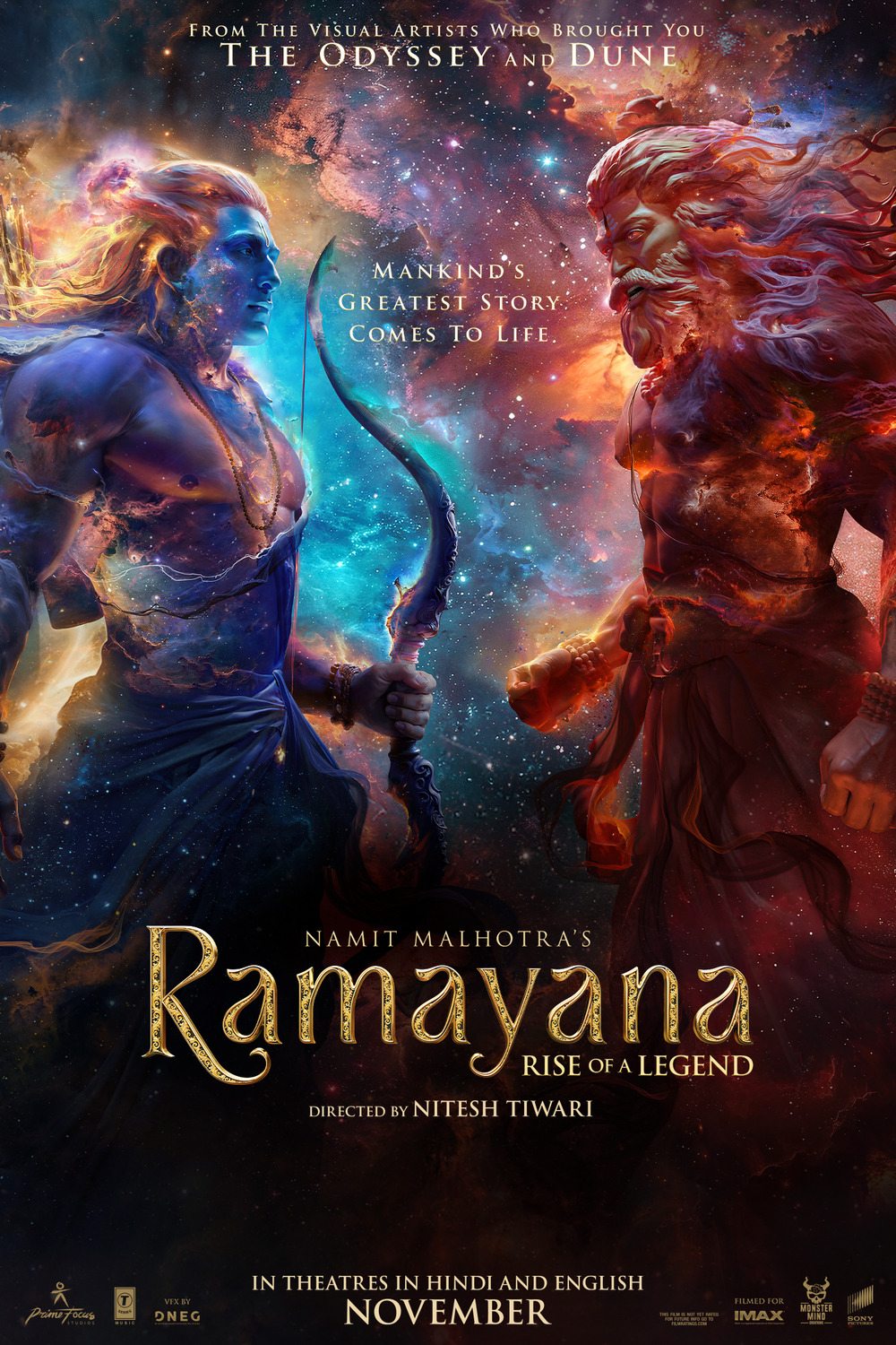 Extra Large Movie Poster Image for Ramayana Part 1 (#1 of 3)