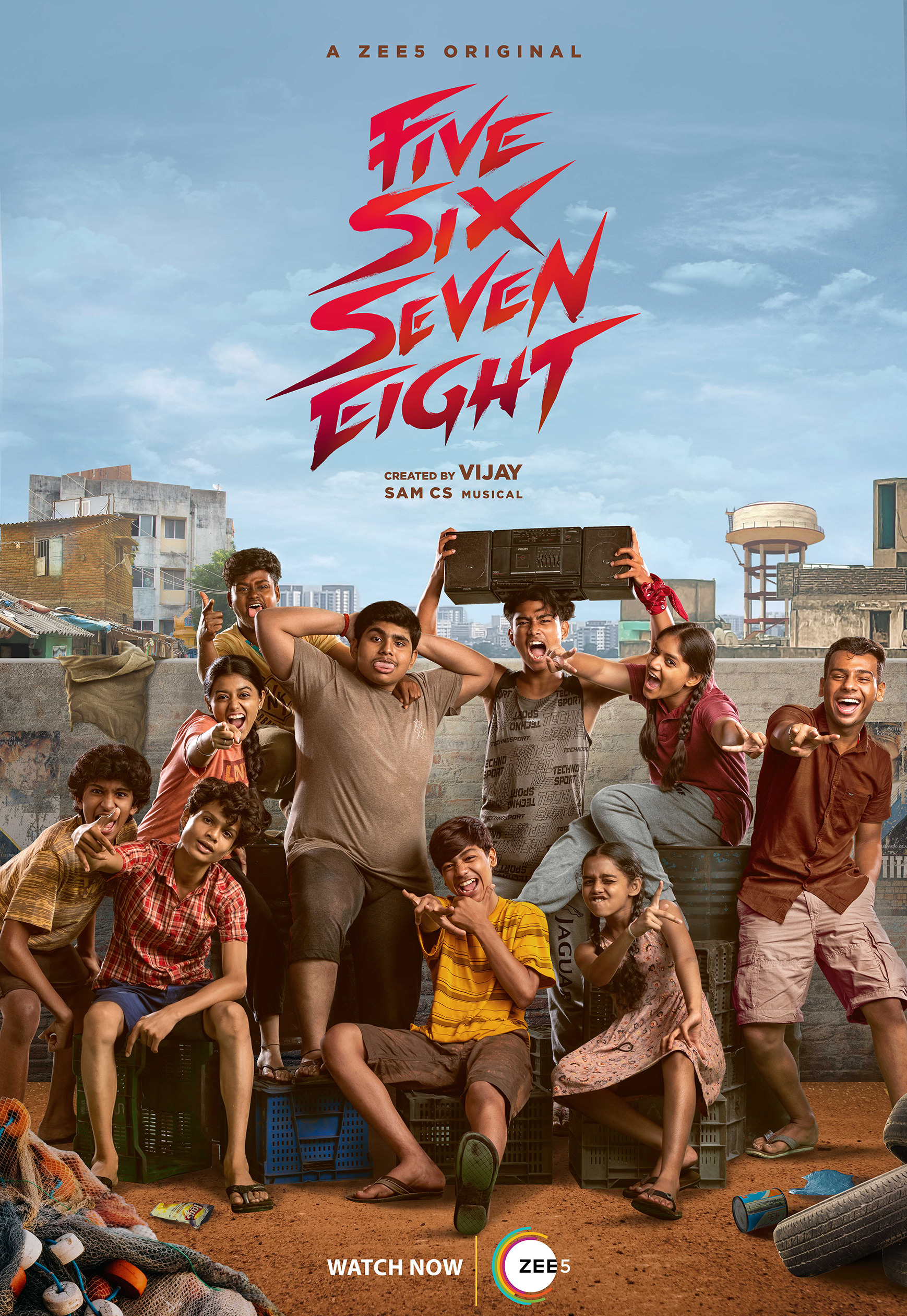 Mega Sized TV Poster Image for Five Six Seven Eight (#4 of 4)